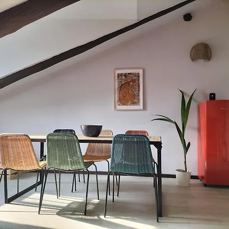 Charming Attic In Centre Apartment *