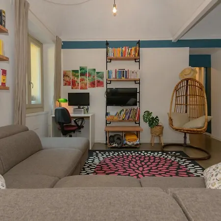 Style With Terrace. Train Station And Metro Apartment Turin