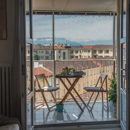 La Balounette - Pittoresco Attico Con Vista Sui Monti Apartment *