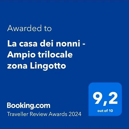 La Casa Dei Nonni - Ampio Trilocale Zona Lingotto Appartamento *